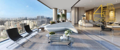 Imagem 6 de 16 de Itaim Bibi- Apartamento De Altíssimo Luxo - Ap1819