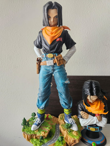 Figura Androide 17 Torso Reemplazable - Dragon Ball Z