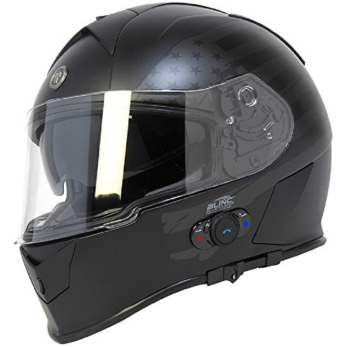 Torc T14b Bluetooth Integrado Mako Casco De Cara Completa Co