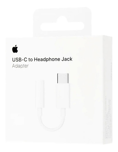 Adaptador Apple Usb-c A Jack Audio 3.5mm Aux. iPhone 8 10 Xs