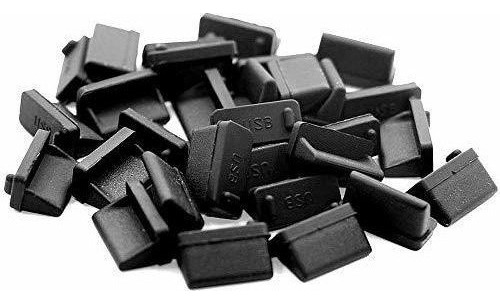 Threebulls 30 Pcs Silicona Usb Tapa Puerto Cubierta Anti Pol