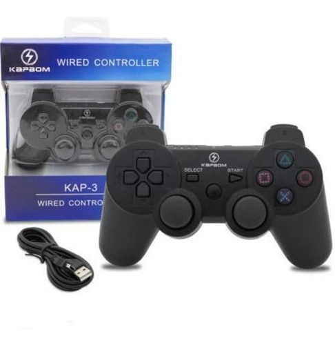 Controle Ps3 Com Fio Kap-3