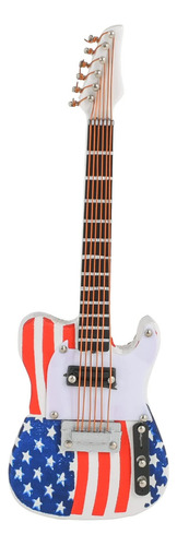 En Miniatura, Guitarra Imanes, 4 inches, Poliresina, 4 Pul.