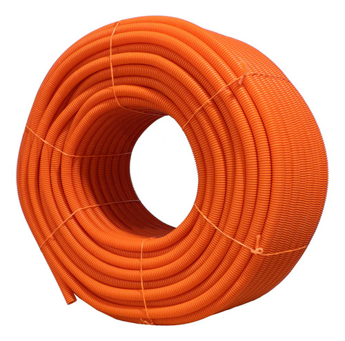 Manguera Poliducto Corrugado De 1/2 100m Flexible Para Luz