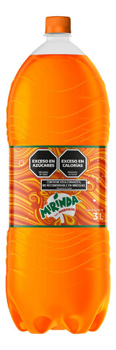 Gaseosa Mirinda Naranja X 3l