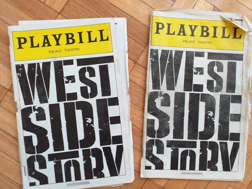 Colecc Programa West Side Story Palace Theatre Broadway 2011