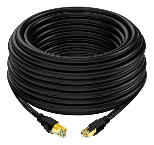 Cabo Ethernet Cat8 Alta Velocidade 2000mhz, 40gbps 20 Metros