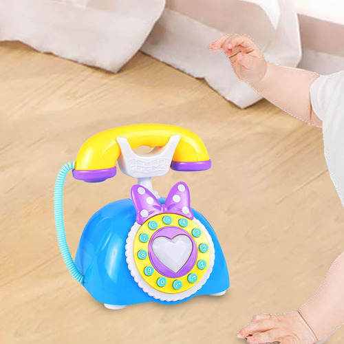 Juguete De Teléfono Para Bebés Educación Temprana Con Luz