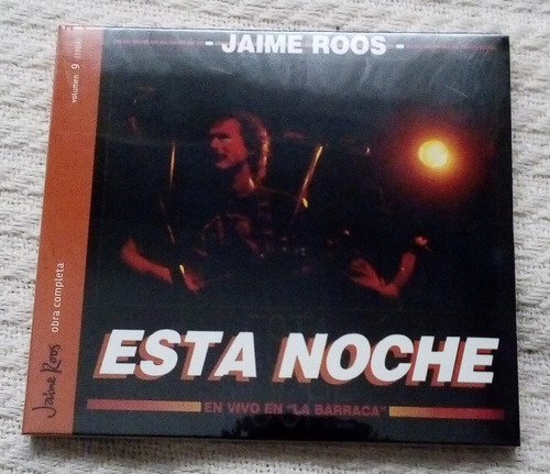 Jaime Roos - Esta Noche En Vivo ( C D Digipak)