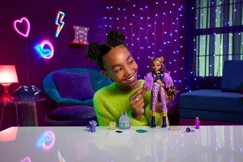 Muñeca Monster High Clawdeen Wolf Con Mascota En Forma De Me