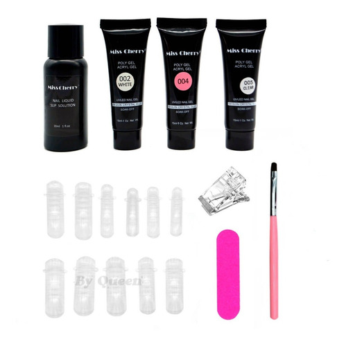 Kit Básico De Polygel Para Uñas System Dual