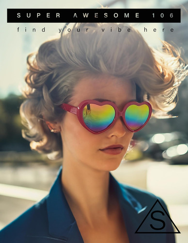 Gafas De Sol Rusta Rainbow Mirror Para Mujer Con Montura De