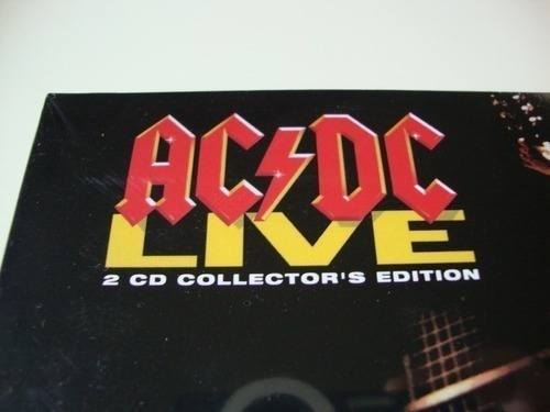 CD doble, AC/DC, en vivo, importado, sellado