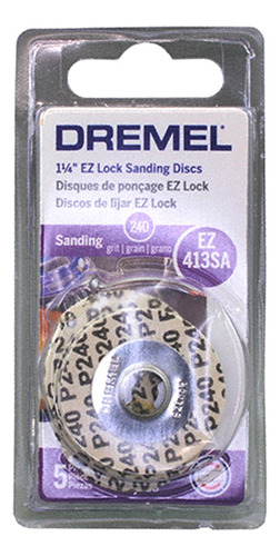 Disco De Lija Dremel Ez413sa Ez-lock 240g Cantidad De Granos 0