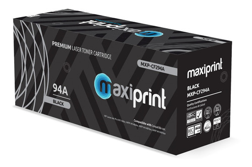Toner Maxiprint Compatible Hp 94a Negro (cf294a)