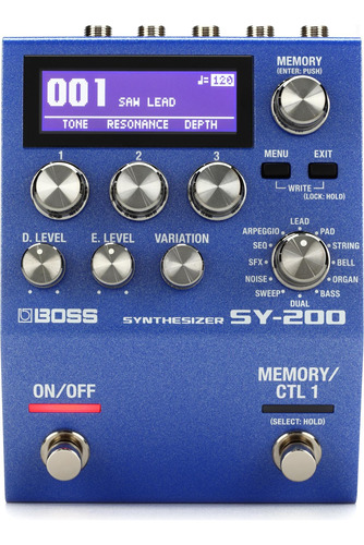 Sy-200 Pedal Sintetizador Guitarra