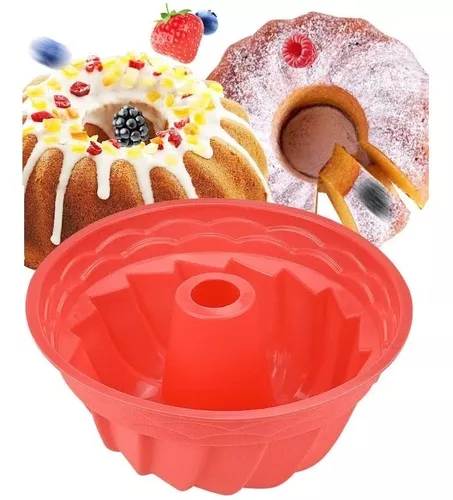 MOLDE DE SILICONA SAVARIN PARA HORNO FLANERA BUDÍN