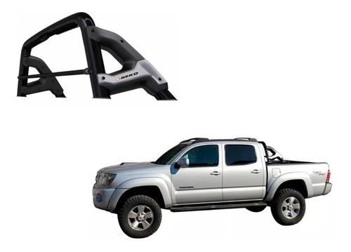 Roll Bar Keko Toyota Tacoma 2016-2022 Color Negro