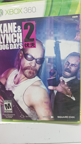 Kane & Lynch 2 Dog Days Para Xbox 360 Original Físico 