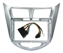 Comprar Marco 2 Din 9p Hyundai Accent + Cables Con Fichas Originales