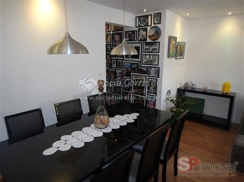 Imagem 1 de 10 de Apto 80m² Mobiliado Ed. Caraguatatuba - Centro Gru - Apartamento A Venda No Bairro Jardim São Paulo - Guarulhos, Sp - Sc00107
