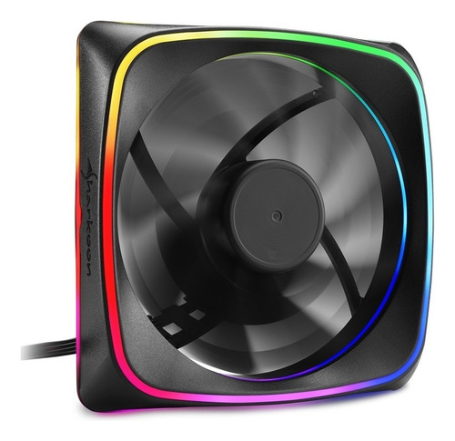 Fan Cooler Sharkoon Rgb Shark Lights Rgb Direccionables 120m