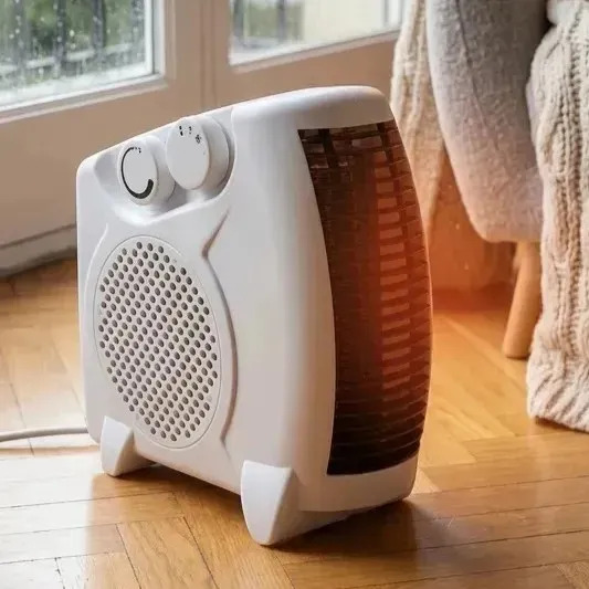 Caloventor Electrico 2000w Termostato Ajustable Calefactor Estufa Aire Caliente 2 Potencias Horizontal Vertical Protección Sobrecalentamiento Ventilador Turbo Calor Hogar Oficina Habitación
