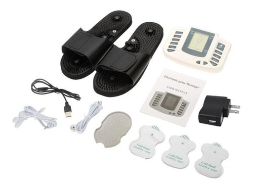 Electroestimulador muscular digital Aparelho Tens Display