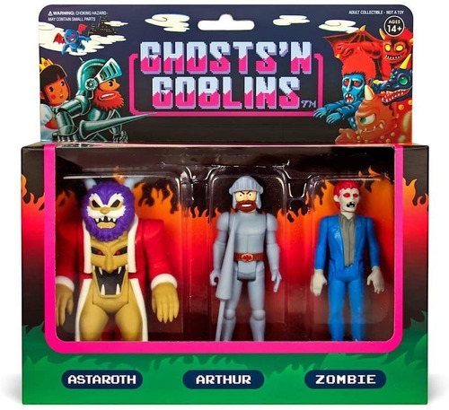 Ghosts'  N Goblins Reaction Figures Pack 1