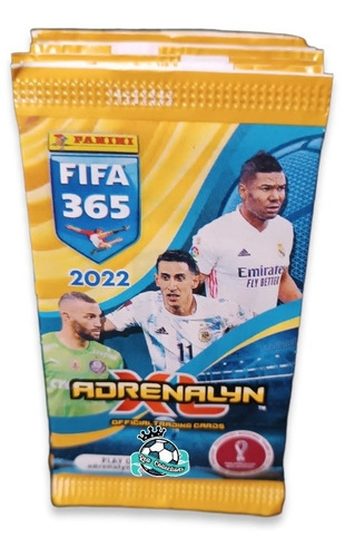 Caja De 24 Sobres - Fifa 365 Adrenalyn 2022 Tarjetas Panini