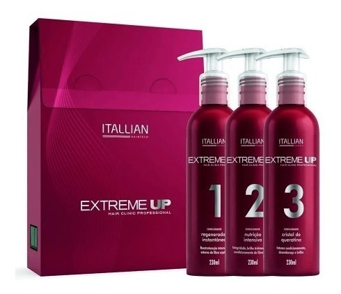 Extreme Up Reconstrução Capilar Loiras E Morenas 3 X 230ml