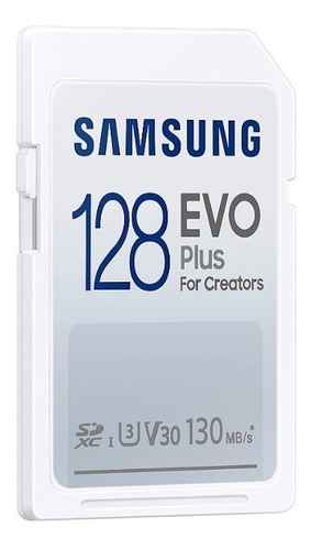 Tarjeta Samsung Evo Plus Grande 128 Gb Sdxc 130mb/s Envio Ya