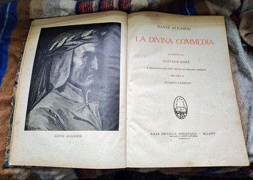 La Divina Comedia Dante Alighieri En Italiano 