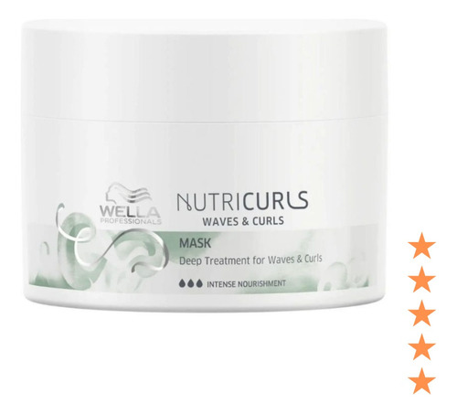 Mascarilla Wella Nutri Curl - mL a $793