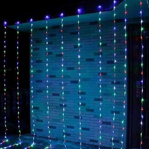 Cortina 800 Led 5x2 Mts Multicolor Cascada Matrimonio Evento
