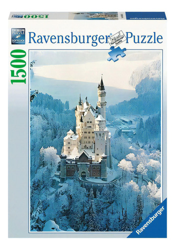 Rompecabezas Ravensburger Castillo Neuschwanstein 1500 Piezas 14+