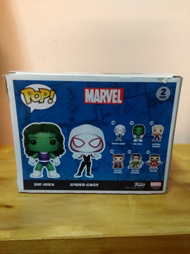 Funko Pop! Marvel She Hulk / Spiderwen Pack 2 Exclusive