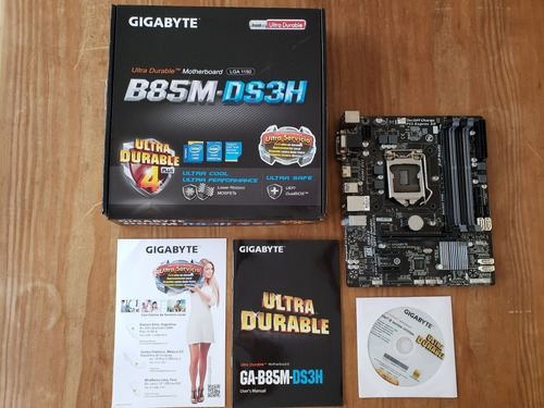 Motherboard Gigabyte B85m Ds3h Ultra Durable 4 Plus Mercado Libre