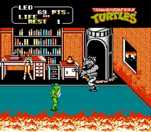 Imagen 2 de 3 de Play 2 Tortugas Ninja 2 Arcade / Ps 2