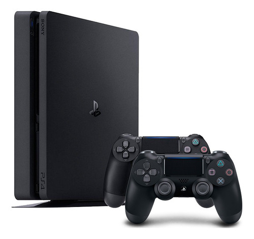 Playstation 4 Slim 1tb + 2 Joystick + 2 Juegos Usada