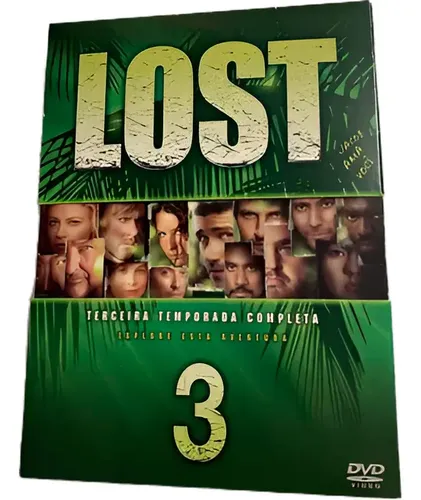 Seriado Dvd - Lost - 3ª Temporada | Parcelamento sem juros