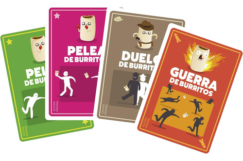 Lanza Burrito De Kittens Exploding: Juego De Cartas Para Las