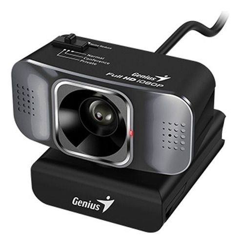 Camara Genius Facecam Quiet Fhd 1080p Usb Iron Grey