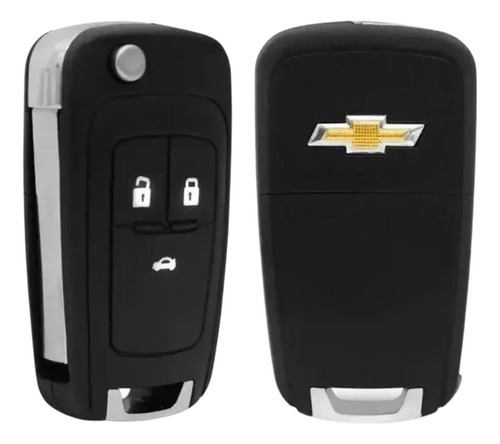 Carcaça Chave Canivete Gm Cruze Cobalt Sonic Prisma Onix 3 B