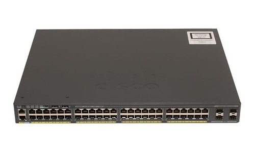 Switch Cisco Catalyst 2960-x 48 Gige Poe 370w, 4 X 1g Sfp