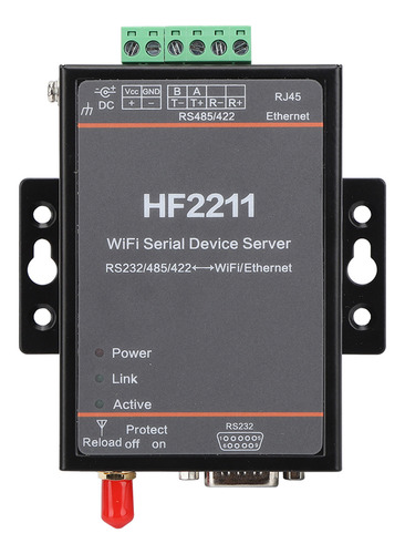 Servidor Serie Hf2211 Rs232/485/422 A Wifi Y Ethernet