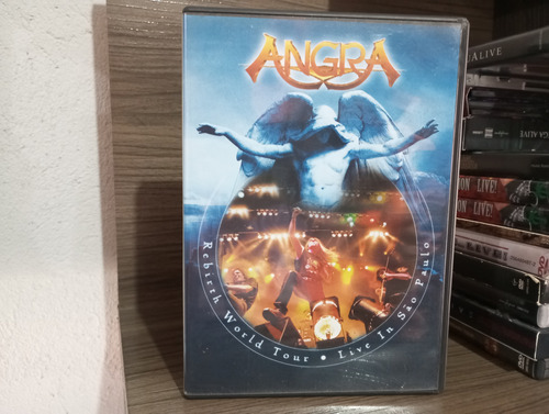 Dvd Angra - Rebirth World Tour Live In São Paulo 