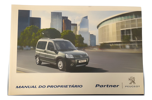 Kit Manual De Intruções Peugeot Partner Orig Novo Lbrpman010