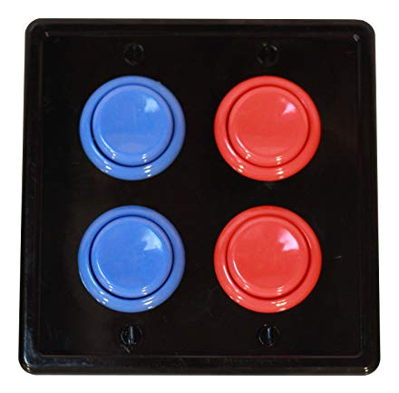 Tapa De Placa Para Interruptor Arcade Light, Interruptor Dob