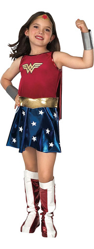 Rubie's Super Dc Heroes Wonder Woman - Disfraz Para Niños, T